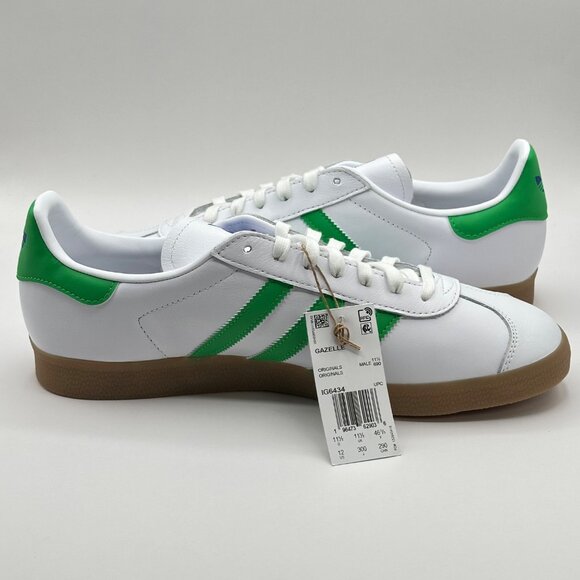 Men's Adidas Gazelle Seattle Sounders Low Casual Shoes White IG6434 NEW Sz 12 - Picture 11 of 14